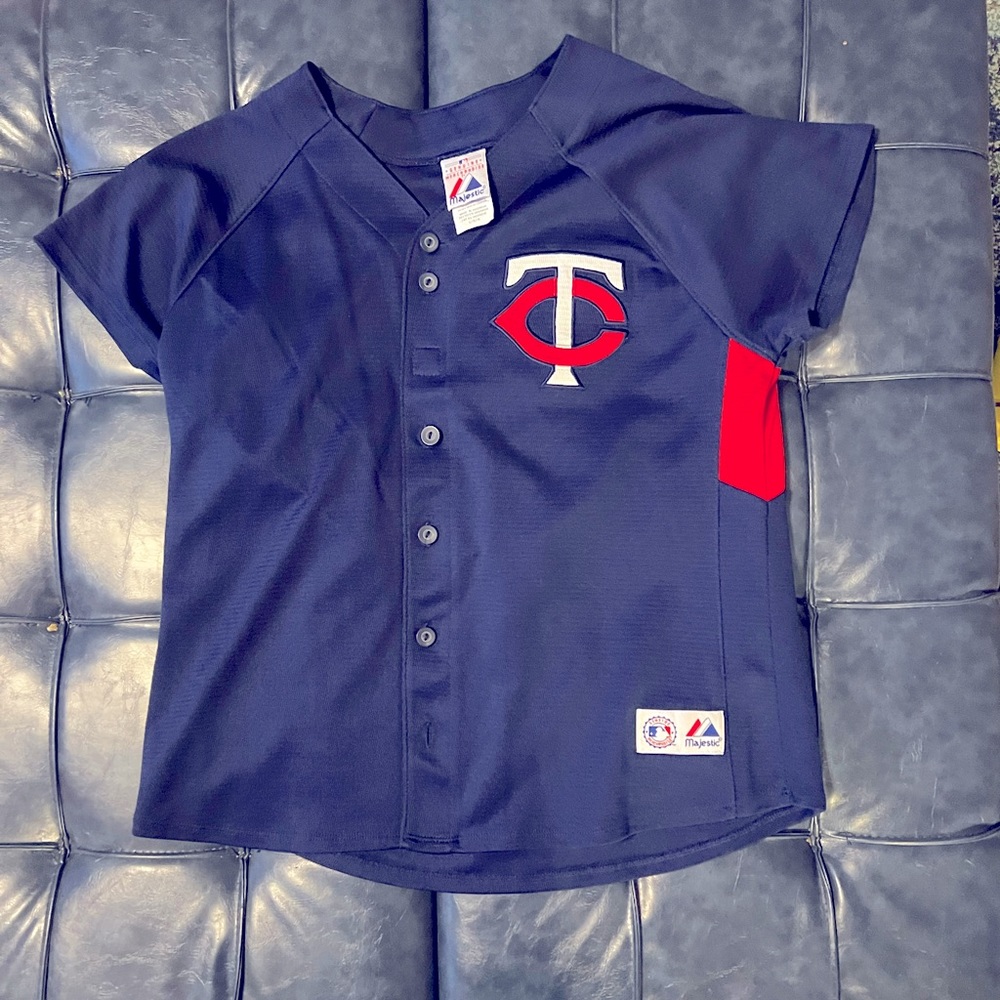 Joe Mauer Women MLB Jersey MN Twins
